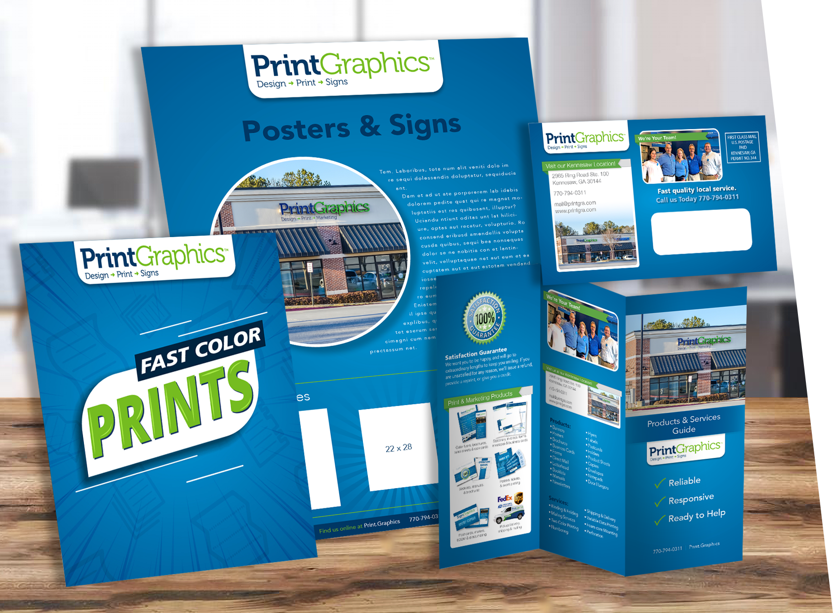 Services provided by printgraphics kennesaw